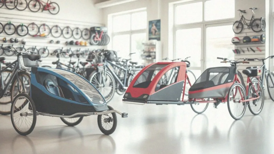 Jakie są dostępne modele przyczepków rowerowych dla dzieci?