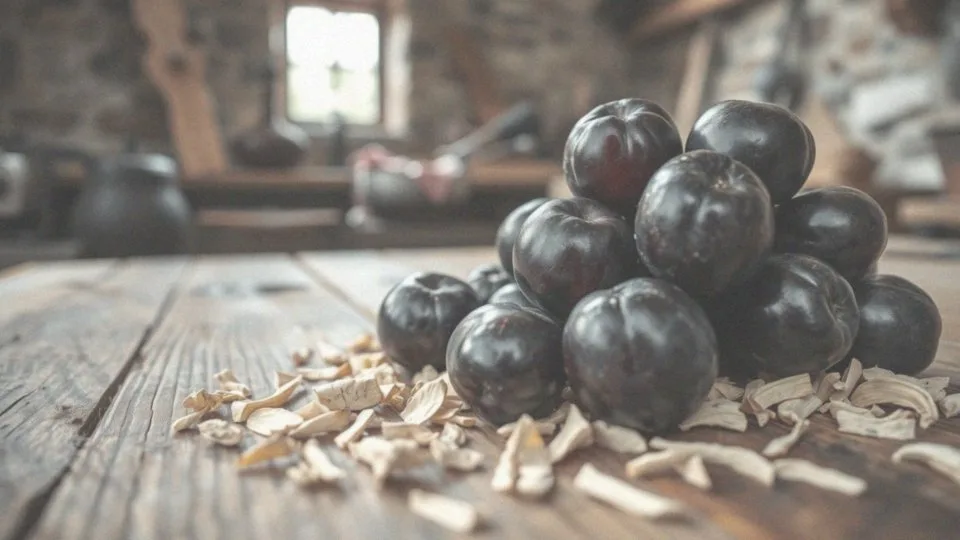 Jakie surowce są wykorzystywane do przygotowania śliwek wędzonych?