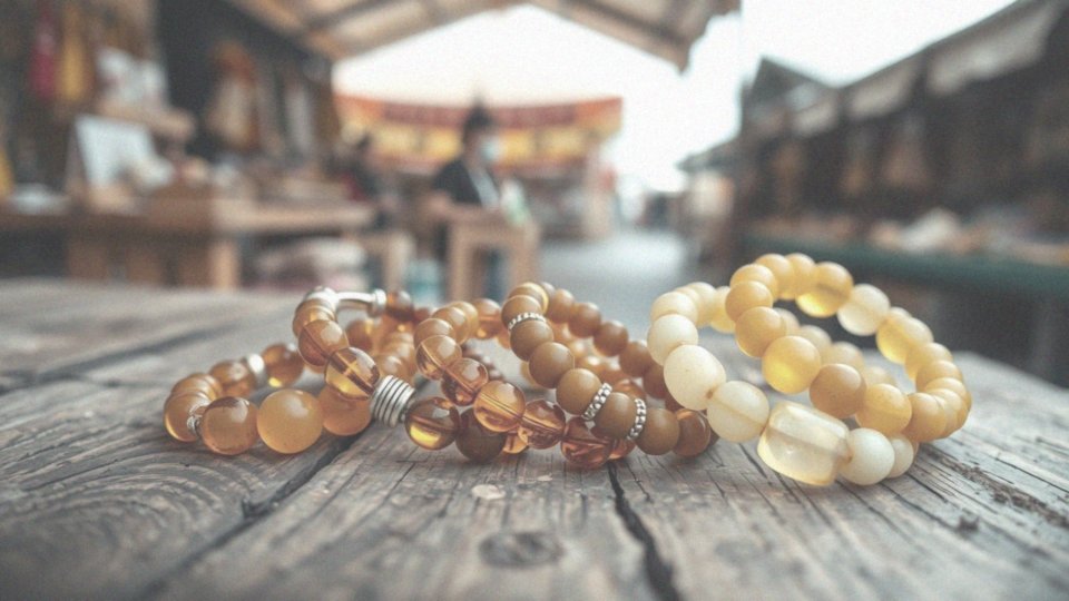 Jakie są dostępne długości bransoletki z bursztynem naturalnym?