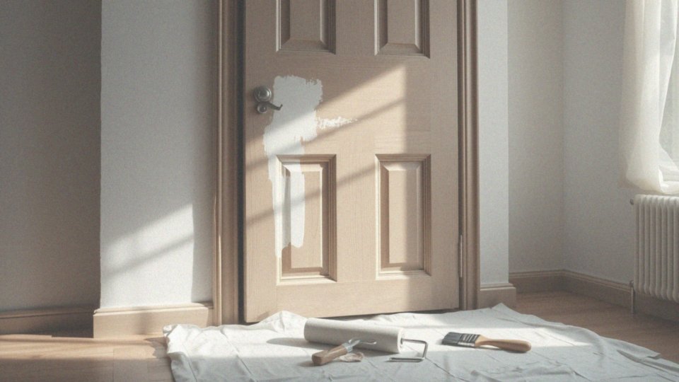 Jakie kroki powinny być podjęte podczas malowania drzwi?