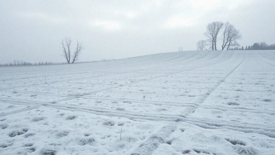 Jakie warunki lokalne wpływają na wystąpienie przymrozków?