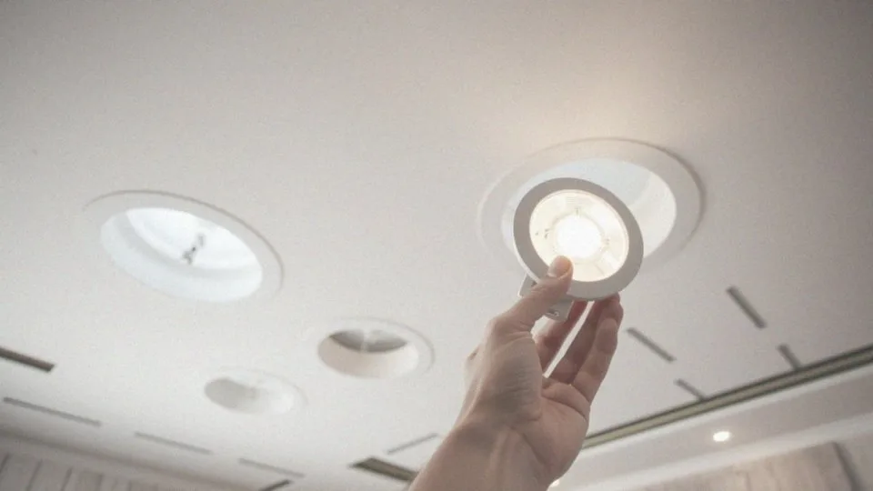 Jak zamontować halogeny w suficie podwieszanym?