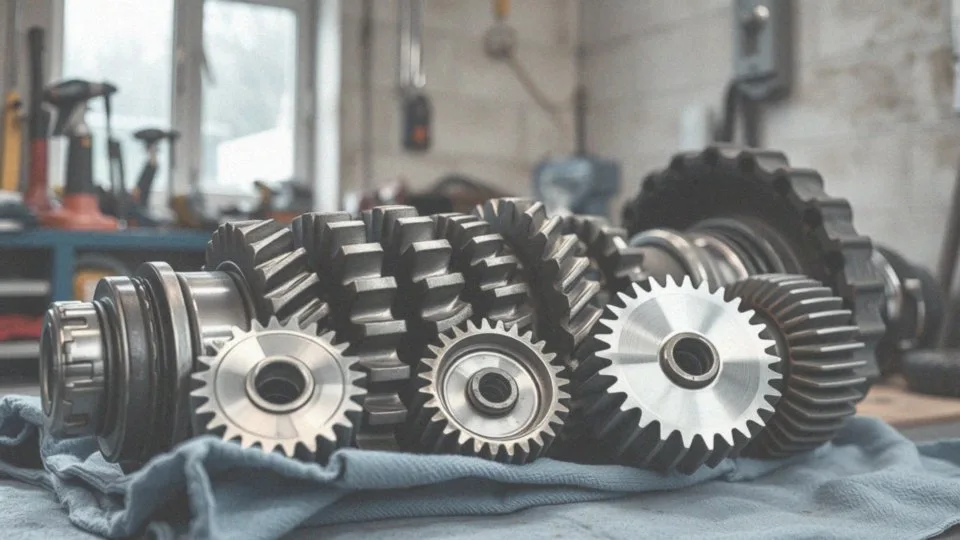 Jakie rolę pełnią koła zębate w manualnej skrzyni biegów?