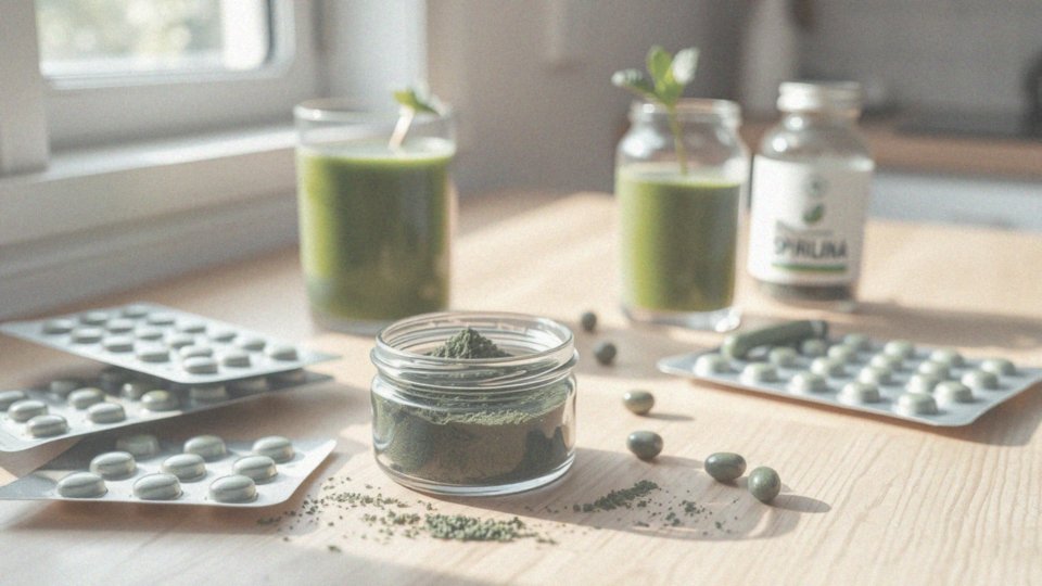 Jakie formy spiruliny można stosować?