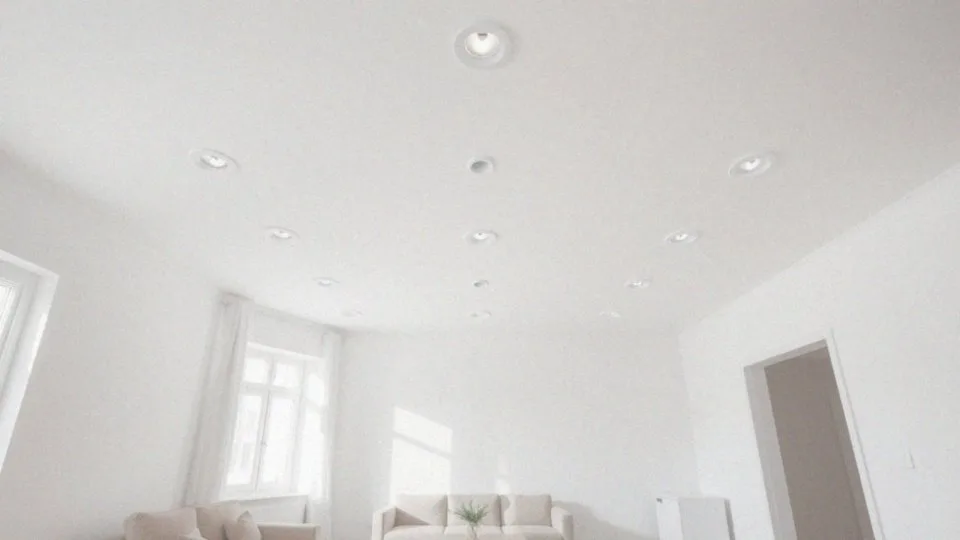 Jakie są prawidłowe odległości między punktami świetlnymi w pomieszczeniach?