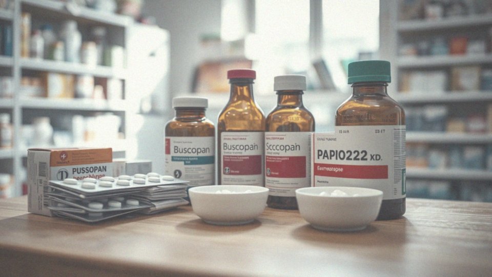 Jakie leki zawierają butylobromek hioscyny i co to oznacza dla skurczów żołądka?