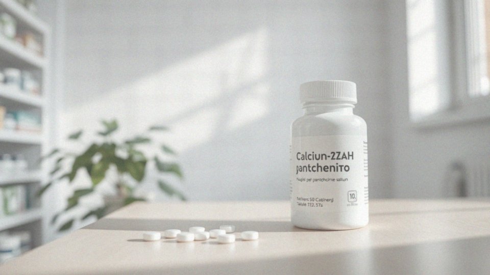 Jakie są skutki uboczne stosowania calcium pantothenicum?