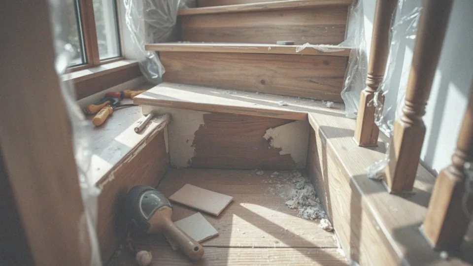 Jak skutecznie usunąć starą farbę z schodów?