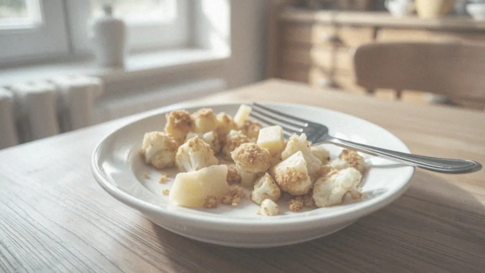 Ile kalorii ma kalafior z bułką tartą i masłem? Sprawdź wartość energetyczną!